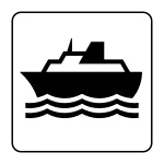 Ship Ferry Port SVG Icon